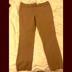 Banana Republic Tan Sloan Trouser